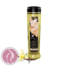 Shunga Erotic Massage Oil Vanilla - erotikus masszázsolaj - vanília (240 ml) masszázskrémek, masszázsolajok