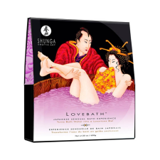 Shunga Love Bath Sensual Lotus 650g masszázsolaj és gél