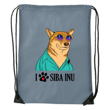 Siba Inu - Sport táska szürke tornazsák