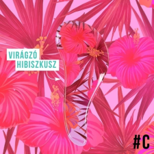  Sibel virág mintás bontókefe - hibiszkusz kollekció #C fodrászkellék