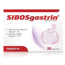 SIBOSgastrin, Emésztést Segítő Táplálékkiegészítő, 20 kapszula. gyógyhatású készítmény