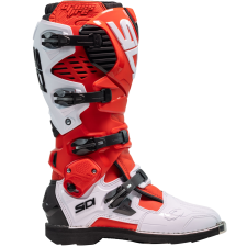SIDI Crossfire 3 motoros csizma piros-fehér motoros csizma