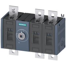 Siemens 3KD4030-0PE20-0 szakaszolókapcsoló 3P 315A, középső működtetés, lapos csatlakozó villanyszerelés