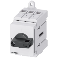 Siemens 3LD3330-0TK11 BE-KI kapcsoló, 3P, 40A, DIN-sínre, fekete, maszkolható villanyszerelés