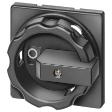 Siemens 3LD9284-1B forgatókar+zárókoszorú, lakatolható, fekete, 3LD2 63-125A-hez villanyszerelés