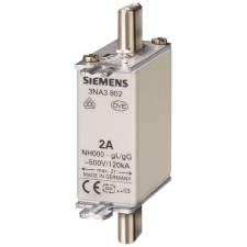 Siemens 3NA3820 késes biztosító, NH-000, 50A gG, 500VAC, 250VDC villanyszerelés