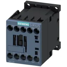 Siemens 3RT2015-1AV01 mágneskapcsoló, 3kW/7A, 400VAC 50/60Hz, 1NO, S00, csavaros villanyszerelés