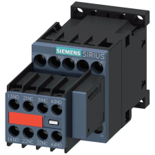 Siemens 3RT2015-1CP04-3MA0 mágneskapcsoló, 3kW/7A, 230VAC, 2NO+2NC, S00, csavaros villanyszerelés