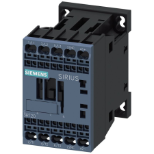 Siemens 3RT2015-2BB42 mágneskapcsoló, 3kW/7A, 24VDC, 1NC, S00, rugós csatlakozás villanyszerelés