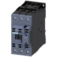 Siemens 3RT2035-3AP00 mágneskapcsoló, 18,5kW/41A, 230VAC 50Hz, 1NO+1NC, S2, csavaros villanyszerelés