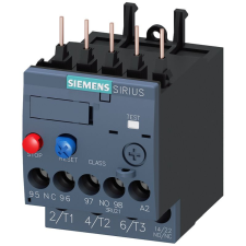 Siemens 3RU2116-1GB0 hőkioldó, 4,5 - 6,3A, 1NO+1NC, S00, csavaros villanyszerelés