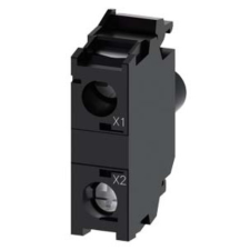 Siemens 3SU1401-1BH20-1AA0 LED modul, piros, 24-240VAC/DC, előlapra, csavaros Sirius villanyszerelés