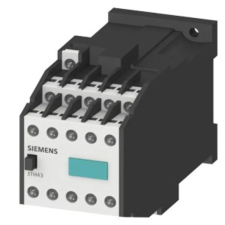 Siemens 3TH4382-0BB4 mágneskapcsoló, 10P 10A(AC15), 8NO+2NC, 24VDC, csavaros villanyszerelés