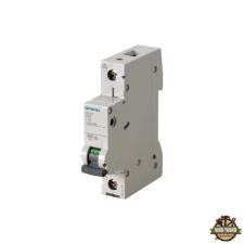 Siemens 5SL6125-7 6KA 1P C 25A kismegszakító villanyszerelés