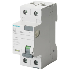 Siemens 5SV3312-3 FI-relé 25A 2P 30mA, F típus villanyszerelés