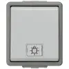 Siemens 5TA4711 101 kapcsoló, jelzőfényes, falon kívüli, IP44, DELTA fläche