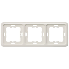 Siemens 5TG1813 3-es keret, titánfehér (RAL9010), DELTA profil villanyszerelés