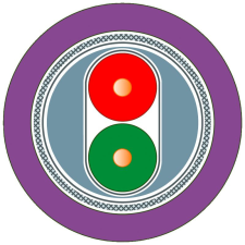 Siemens 6XV1830-0EH10 SIMATIC NET, Profibus FastConnect standard buszkábel. 2 eres, árnyékolt villanyszerelés