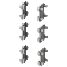 Siemens 8PQ1204-4BA05 szekrény összekapcsoló készlet, SIVACON S4, 6db/készlet villanyszerelés