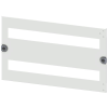 Siemens 8PQ2030-6BA07 installációs homloklap, 300x600mm, 2x24M, SIVACON S4