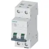 Siemens Kismegszakító 1C+N 2A 6kA 5SL6502-7 Siemens