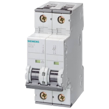 Siemens kismegszakító 2P C 6A 25kA (5SY8206-7) villanyszerelés