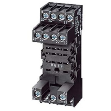 Siemens LZS:PT78740 reléfoglalat 4CO reléhez villanyszerelés