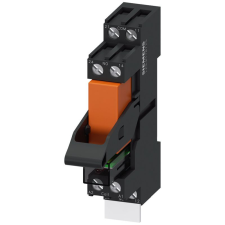 Siemens LZS:RT4A4T30 relé+foglalat, LED-modul védődiódával, címkével, 2CO/16A, 230VAC, csavaros villanyszerelés