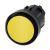 Siemens Nyomógombfej műanyag d22 lapos sárga visszaugró kerek SIRIUS ACT SIEMENS - 3SU1000-0AB30-0AA0