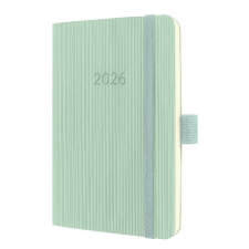 Sigel GmbH Sigel Conceptum határidőnapló, 2026, 9,3x14 cm heti, mentazöld, puhafedelű határidőnapló