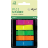  SIGEL Jelölőcímke, műanyag, "Z", 5x40 lap, 12x45mm, SIGEL, vegyes szín