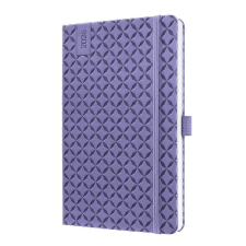  Sigel Jolie határidőnapló, 2026, 13,5x20,3 cm, heti, lila határidőnapló