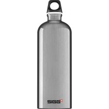 Sigg Alu Traveller 1L Kulacs - Ezüst kulacs, kulacstartó