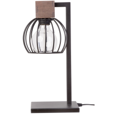 Sigma Lighting loft asztali lámpa milan barna fekete sig50120 világítás