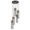 Sigma Lighting modern függeszték fobia fekete arany sig33461