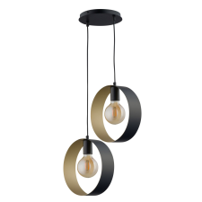 Sigma Lighting modern függeszték happy fekete arany sig32284 világítás