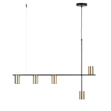 Sigma Lighting modern függeszték vendo fekete sárgaréz sig33693 világítás