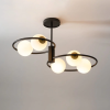 Sigma Lighting modern mennyezeti lámpa aqua fehér fekete sig33468
