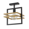 Sigma Lighting modern mennyezeti lámpa merci fekete arany sig32398