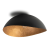 Sigma Lighting modern mennyezeti lámpa solaris fekete réz sig40606