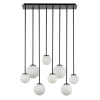 Sigma Lighting modern mennyezeti lámpa tulia fehér fekete sig33495