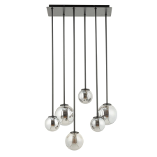 Sigma Lighting modern mennyezeti lámpa tulia fekete szürke sig33498 világítás