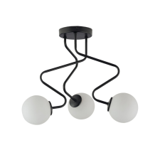 Sigma Lighting modern mennyezeti lámpa zigzag fehér fekete sig33293 világítás