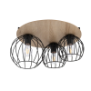 Sigma Lighting modern skandináv mennyezeti lámpa cyber fekete tölgy sig32356