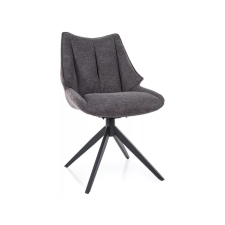 Signal Coda Brego Forgó Étkezőszék Sötétszürke Szövettel bútor