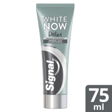 Signal Fogkrém White Now Detox Charcoal 75ml fogkrém