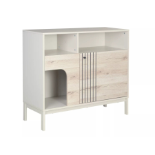 Signal Frost K3 Modern Komód Laminált Lap Törtfehér-Alpesi Tölgy bútor