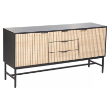 Signal Mago K1 Tölgy-Fekete Modern Komód Laminált Lappal bútor