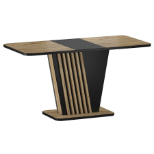 Signal Nevio Artisan Kihúzható Étkezőasztal Laminált Tölgy-Fekete Modern bútor