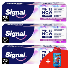 Signal White Now 3in1 Forever Young Fogkrém 3x75ml + Ajándék Kulacs fogkrém